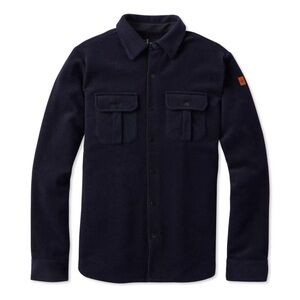Smartwool Men’s Small ANCHOR LINED SHIRT JACKET (SW000122) Deep Navy Heather
